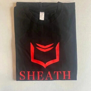Sheath Black and Red Tee-Shirt
